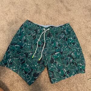 NWT Bonobos Swim Riviera Recycled Swim Trunks Size Medium